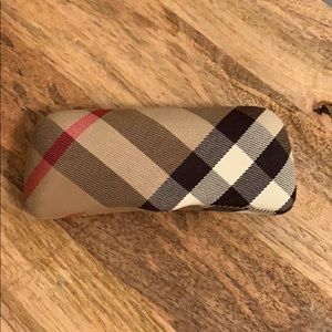 Burberry glasses case